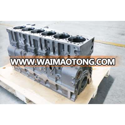 long block engine Komatsu SAA6D114E-3 cylinder block